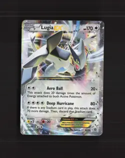 Lugia EX 68/98 Ancient Origins Ultra Rare Holo Pokemon Card MP - Image 1
