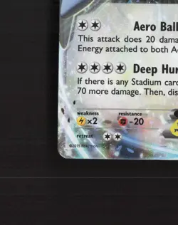 Lugia EX 68/98 Ancient Origins Ultra Rare Holo Pokemon Card MP - Image 5