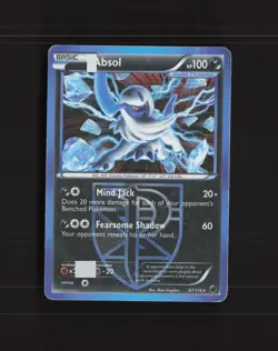 Absol 67/116 Plasma Freeze Holo Rare Pokemon Card DMG - Image 1