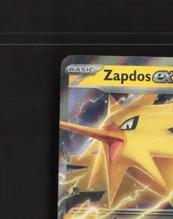 Zapdos ex 145/165 Scarlet & Violet 151 Ultra Rare Holo Pokemon Card NM - Image 3