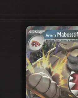 Arven's Mabosstiff ex 139/182 Destined Rivals Ultra Rare Holo Pokemon Card NM - Image 3