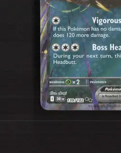 Arven's Mabosstiff ex 139/182 Destined Rivals Ultra Rare Holo Pokemon Card NM - Image 5