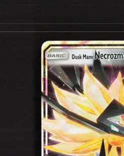Dusk Mane Necrozma GX 90/156 Ultra Prism Ultra Rare Holo Pokemon Card LP - Image 3