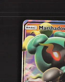 Marshadow GX SM59 Sun & Moon Black Star Promo Holo Pokemon Card LP - Image 3