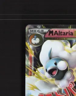 Mega M Altaria EX 69/124 Fates Collide Ultra Rare Holo Pokemon Card LP+ - Image 3