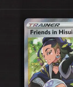 Friends in Hisui 148/159 Crown Zenith Full Art Ultra Rare Holo Pokemon Card NM - Image 3