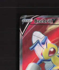 Beedrill V 160/189 Astral Radiance Full Art Ultra Rare Holo Pokemon Card NM - Image 3