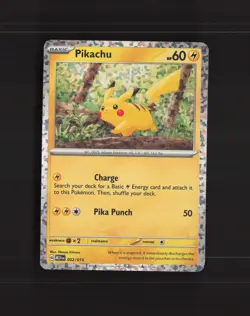 Pikachu 002/015 McDonalds 2024 Promos Holo Rare Pokemon Card NM - Image 1
