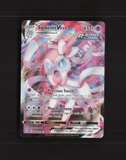 Sylveon VMAX 075/203 Evolving Skies Ultra Rare Holo Pokemon Card NM - Image 1