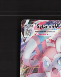 Sylveon VMAX 075/203 Evolving Skies Ultra Rare Holo Pokemon Card NM - Image 3
