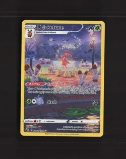 Kricketune GG02/GG70 Crown Zenith Full Art Ultra Rare Holo Pokemon Card MP - Image 1