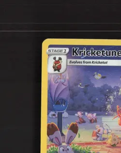 Kricketune GG02/GG70 Crown Zenith Full Art Ultra Rare Holo Pokemon Card MP - Image 3
