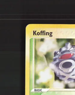 Koffing 54/109 EX Ruby & Sapphire Reverse Holo Pokemon Card DMG - Image 3