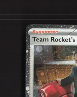 Team Rocket's Giovanni 174/182 Destined Rivals Cosmos Holo Rare Pokemon Card NM - Image 3