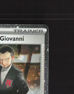 Team Rocket's Giovanni 174/182 Destined Rivals Cosmos Holo Rare Pokemon Card NM - Image 4