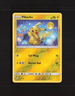 Pikachu 56/236 Unified Minds Reverse Holo Pokemon Card LP - Image 1