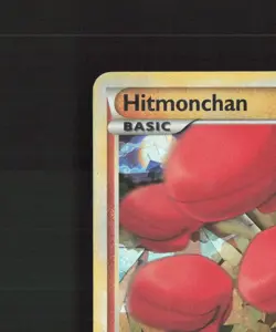 Hitmonchan HGSS24 HeartGold & SoulSilver Cracked Ice Holo Promo Pokemon Card MP - Image 3