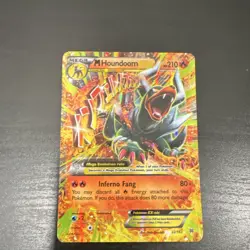 Pokemon M Houndoom EX Mega 22/162 Breakthrough Ultra Rare Holo Card - Image 1