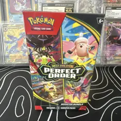 Pokemon Mega Evolution Perfect Order Booster Bundle Box Zygarde Clefable Starmi… - Image 1