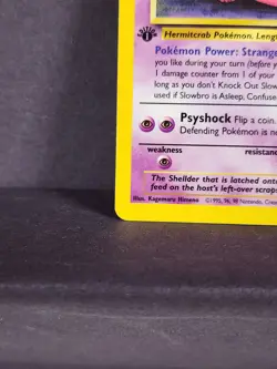 1999 Pokemon TCG Fossil 1st Edition Slowbro 43/62 NEAR MINT - Uncommon English - Image 3