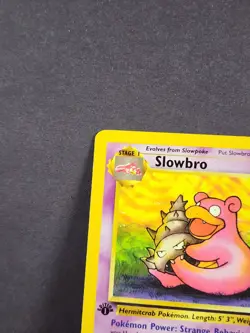 1999 Pokemon TCG Fossil 1st Edition Slowbro 43/62 NEAR MINT - Uncommon English - Image 5
