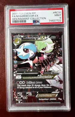 M Gardevoir EX RC31/RC32 - Generations: Radiant Collection Pokemon - PSA9 MINT - Image 1