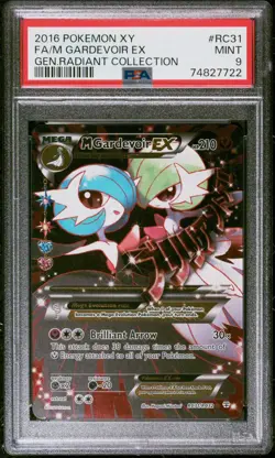 M Gardevoir EX RC31/RC32 - Generations: Radiant Collection Pokemon - PSA9 MINT - Image 4