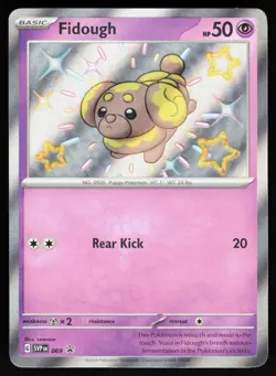 Fidough 069 Holo Promo Scarlet & Violet Promo Pokemon Holo NM - Image 1