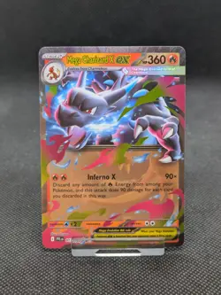 Mega Charizard X ex 013/094 Ultra Rare Phantasmal Flames Pokemon Card MINT! - Image 1