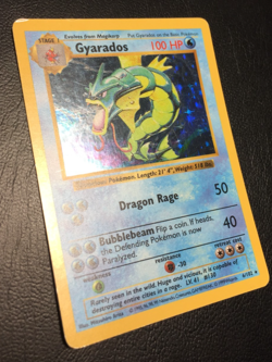 Gyarados Holo | Shadowless Base Set | moderat bespielt | Garados | Pokemon Karte - Image 3