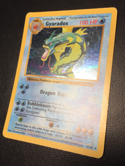 Gyarados Holo | Shadowless Base Set | moderat bespielt | Garados | Pokemon Karte - Image 4