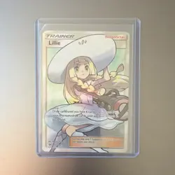 Pokemon Lillie (Full Art) 147/149 SM Base Set Ultra Rare Holo EN 2017 - Image 1