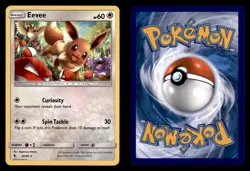 EEVEE 48/68 HOLO R HIDDEN FATES POKEMON TCG NM - Image 3