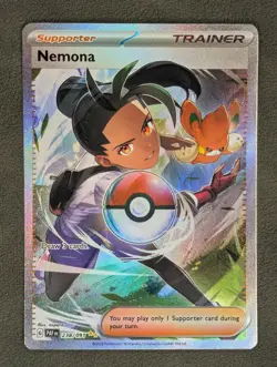 Nemona - 238/091 Pokemon TCG Special Illustration Rare SV: Paldean Fates Near Mi - Image 1