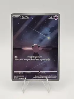 Pokemon TCG Cleffa 202/197 Obsidian Flames Illustration Rare A - Image 1
