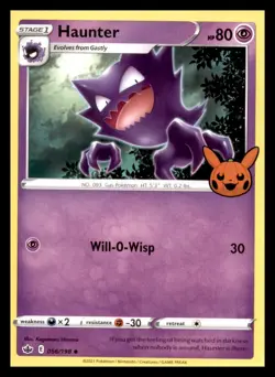 Pokemon Haunter 56/198 Trick Or Trade NM - Image 1