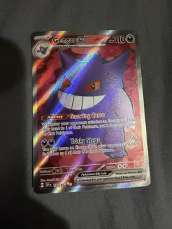 Pokemon TCG Gengar ex SV05 Temporal Forces Ultra Rare Full Art Holo 193/162 - Image 1