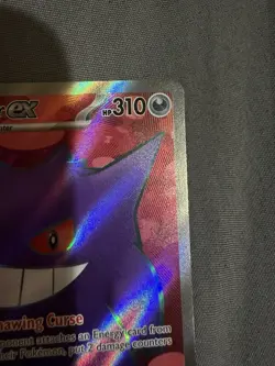 Pokemon TCG Gengar ex SV05 Temporal Forces Ultra Rare Full Art Holo 193/162 - Image 3