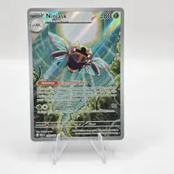 Pokemon TCG: 2025 Ninjask 137/132-ILLUSTRATION RARE HOLO-Mega Evolution NM - Image 2