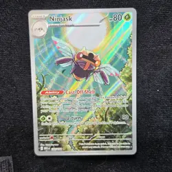 Pokemon TCG: 2025 Ninjask 137/132-ILLUSTRATION RARE HOLO-Mega Evolution NM - Image 4