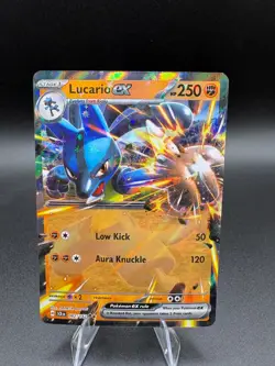Lucario Ex 82/142 Double Rare Pokemon Stellar Crown - Image 1