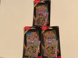 Pokemon TCG Mega Evolution Checklane Blister Drifloon + Drifblim Sealed Lot Of 3 - Image 1