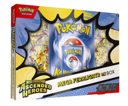 Pokemon TCG Mega Evolution Ascended Heroes Mega Feraligatr ex Box PRESALE - Image 4