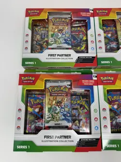 4x Pokemon TCG First Partner Illustration Collection Series 1 Sealed FAST SHIP - Image 2