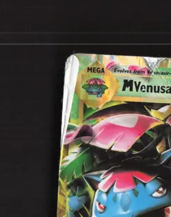Mega M Venusaur EX 2/108 Evolutions Ultra Rare Holo Pokemon Card DMG - Image 3