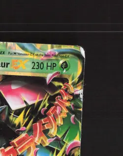 Mega M Venusaur EX 2/108 Evolutions Ultra Rare Holo Pokemon Card DMG - Image 4