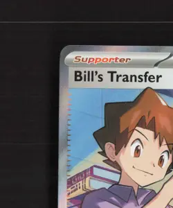 Bill's Transfer 194/165 Scarlet & Violet 151 Full Art Rare Holo Pokemon Card NM - Image 3