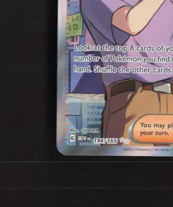 Bill's Transfer 194/165 Scarlet & Violet 151 Full Art Rare Holo Pokemon Card NM - Image 5