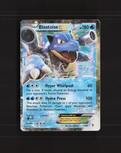 Blastoise EX 17/83 Generations Ultra Rare Holo Pokemon Card DMG - Image 1