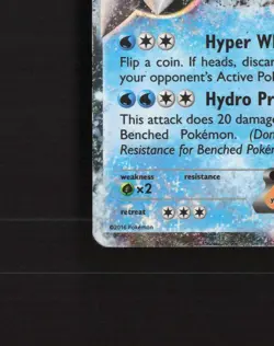 Blastoise EX 17/83 Generations Ultra Rare Holo Pokemon Card DMG - Image 5